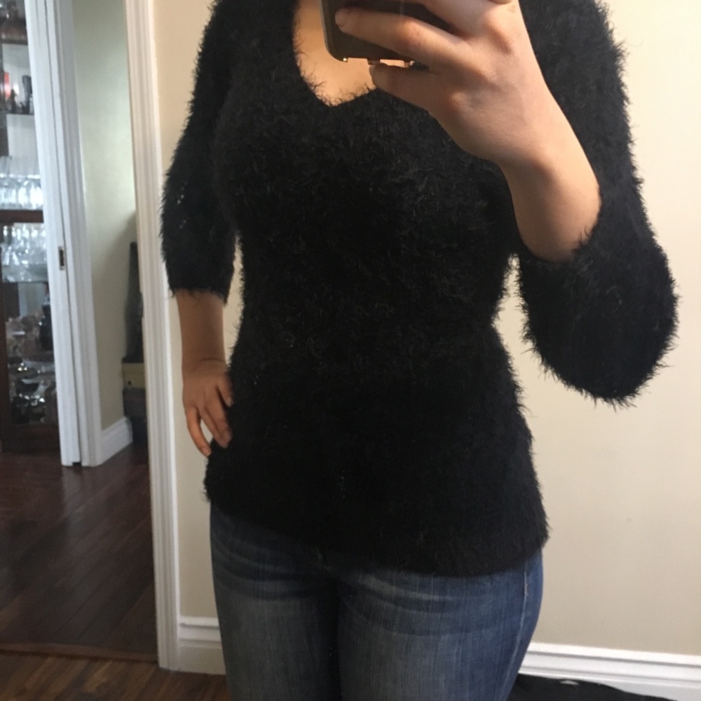 Bebe fuzzyy sweater